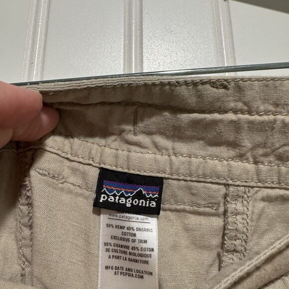 Patagonia Island Hemp Pants Size 14 - Picture 4 of 6